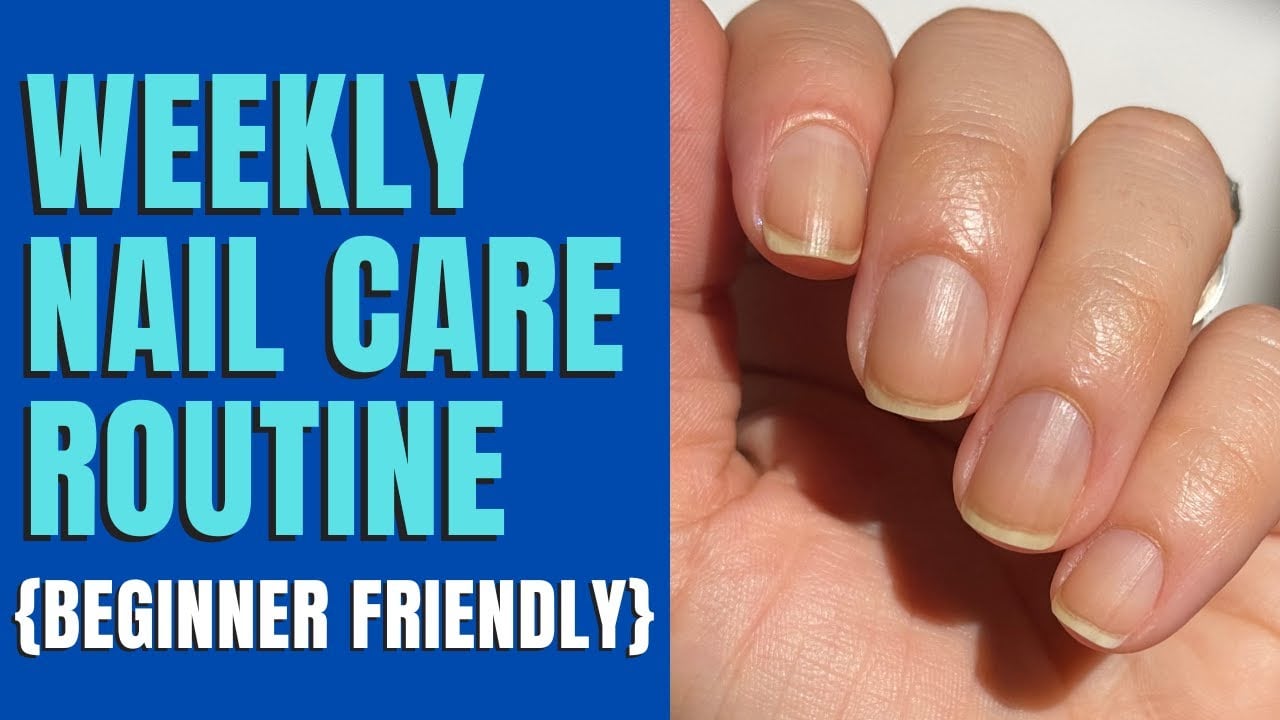QUICK & EASY Nail Care Routine For Natural Nails (Simple Version)