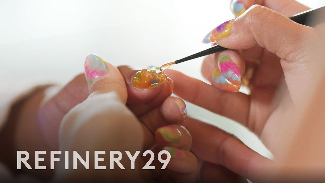 Lizzo's Nail Artist Gave Me a 3D Manicure | Macro Beauty | Refinery29