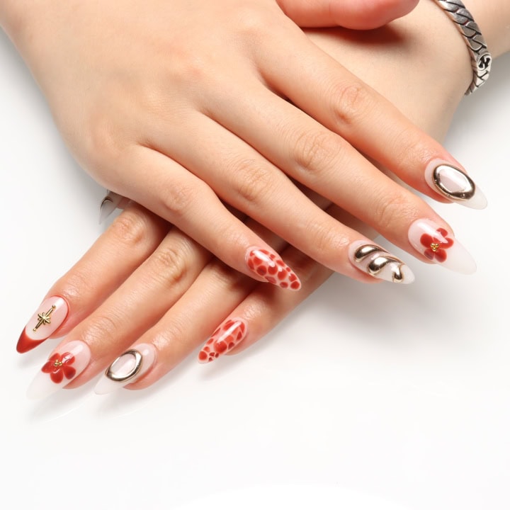 Press on nails 2862