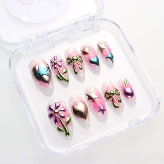 Press on nails 3026