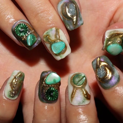 Press on nails 3299