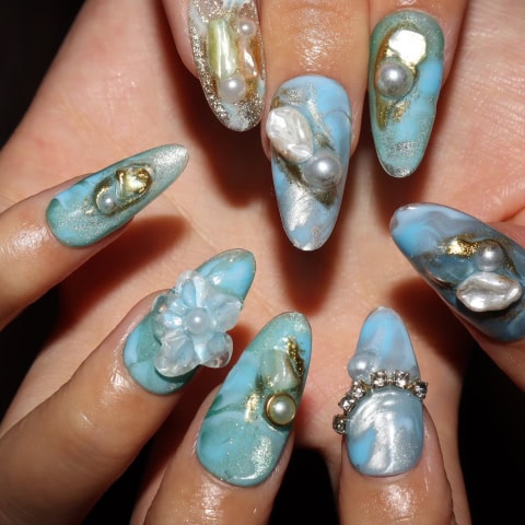 Press on nails 3387