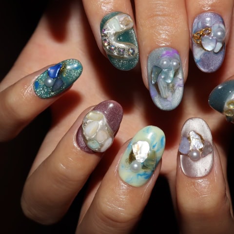 Press on nails 3416
