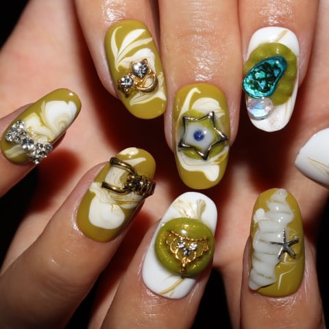 Press on nails 3428