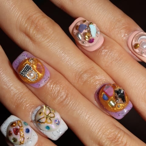 Press on nails 3430