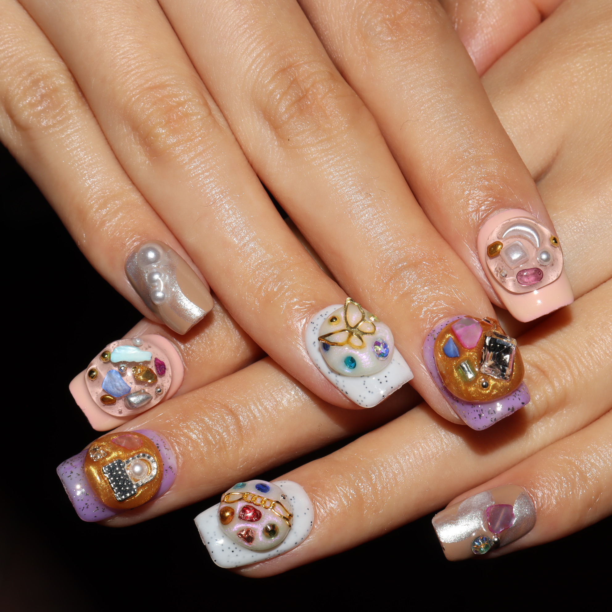 Press on nails 3431