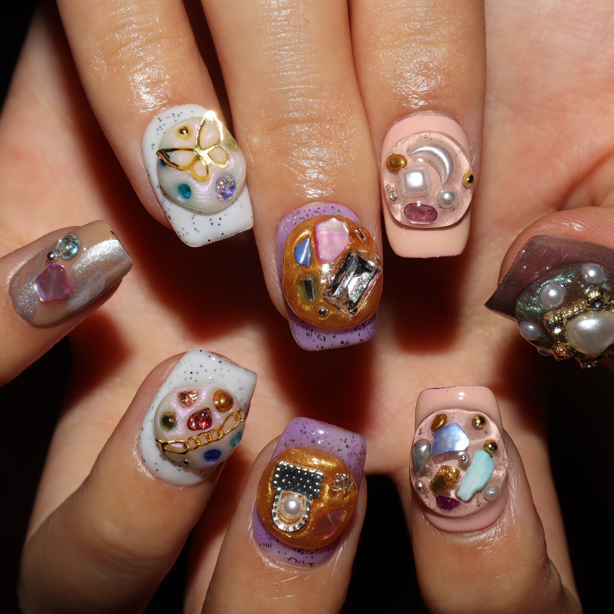 Press on nails 3432