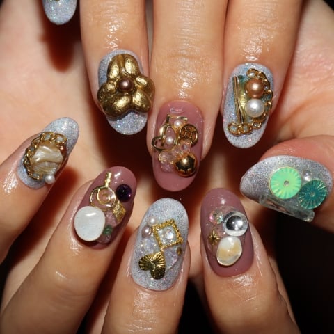 Press on nails 3474