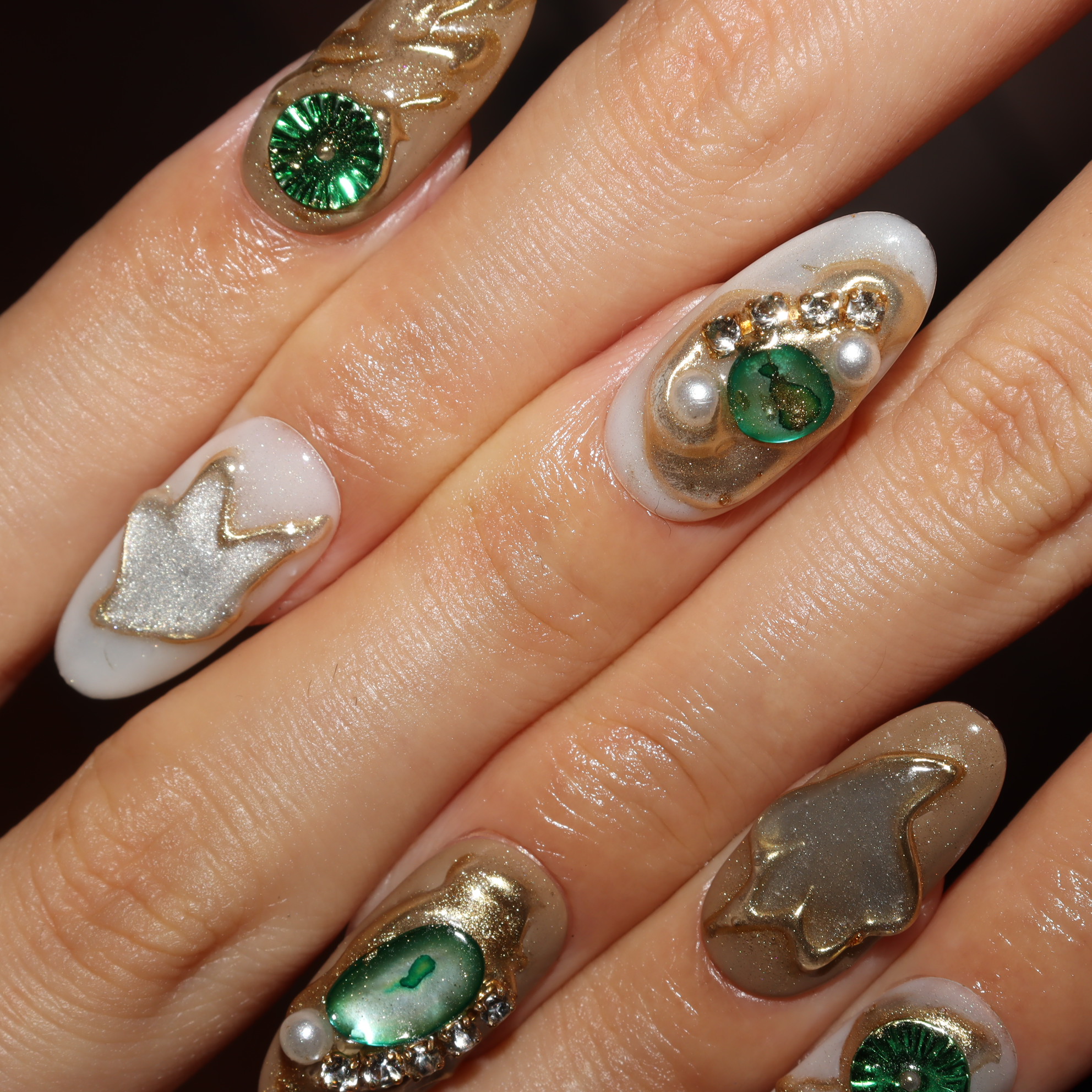 Press on nails 3490