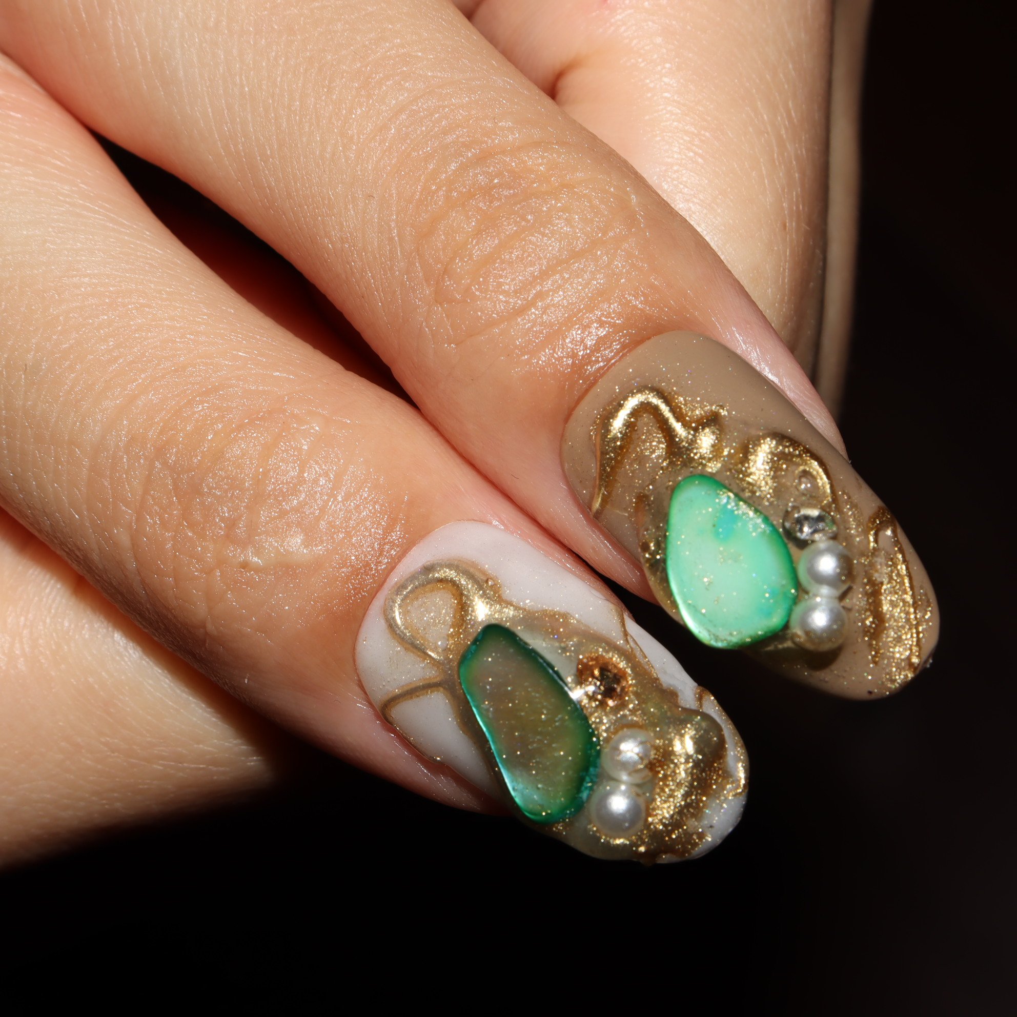 Press on nails 3496