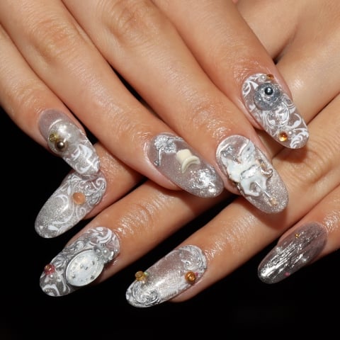 Press on nails 3498