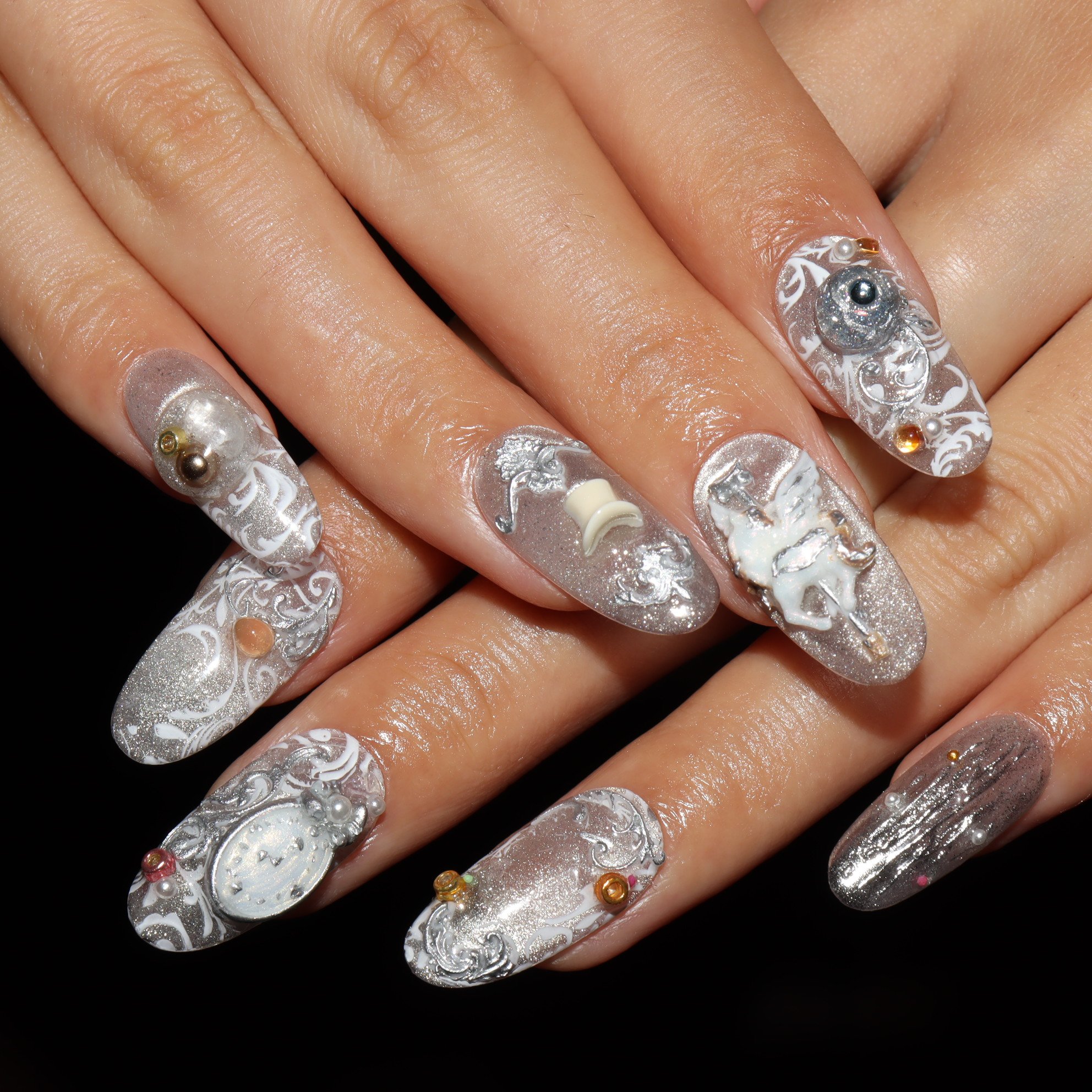 Press on nails 3498