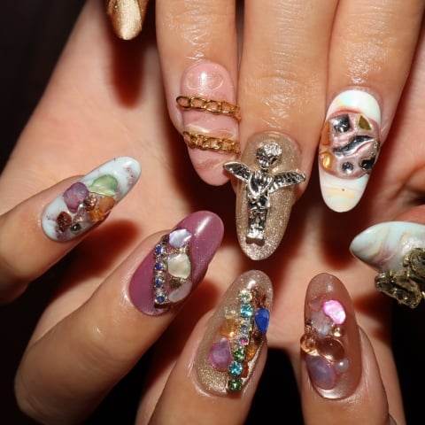 Press on nails 3518