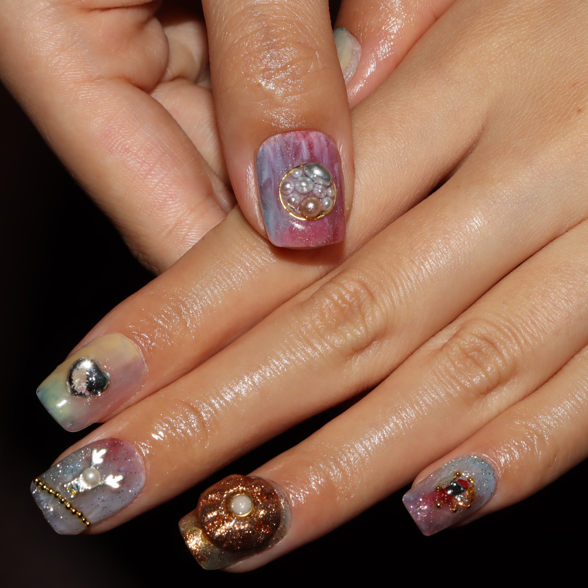 Press on nails 3525