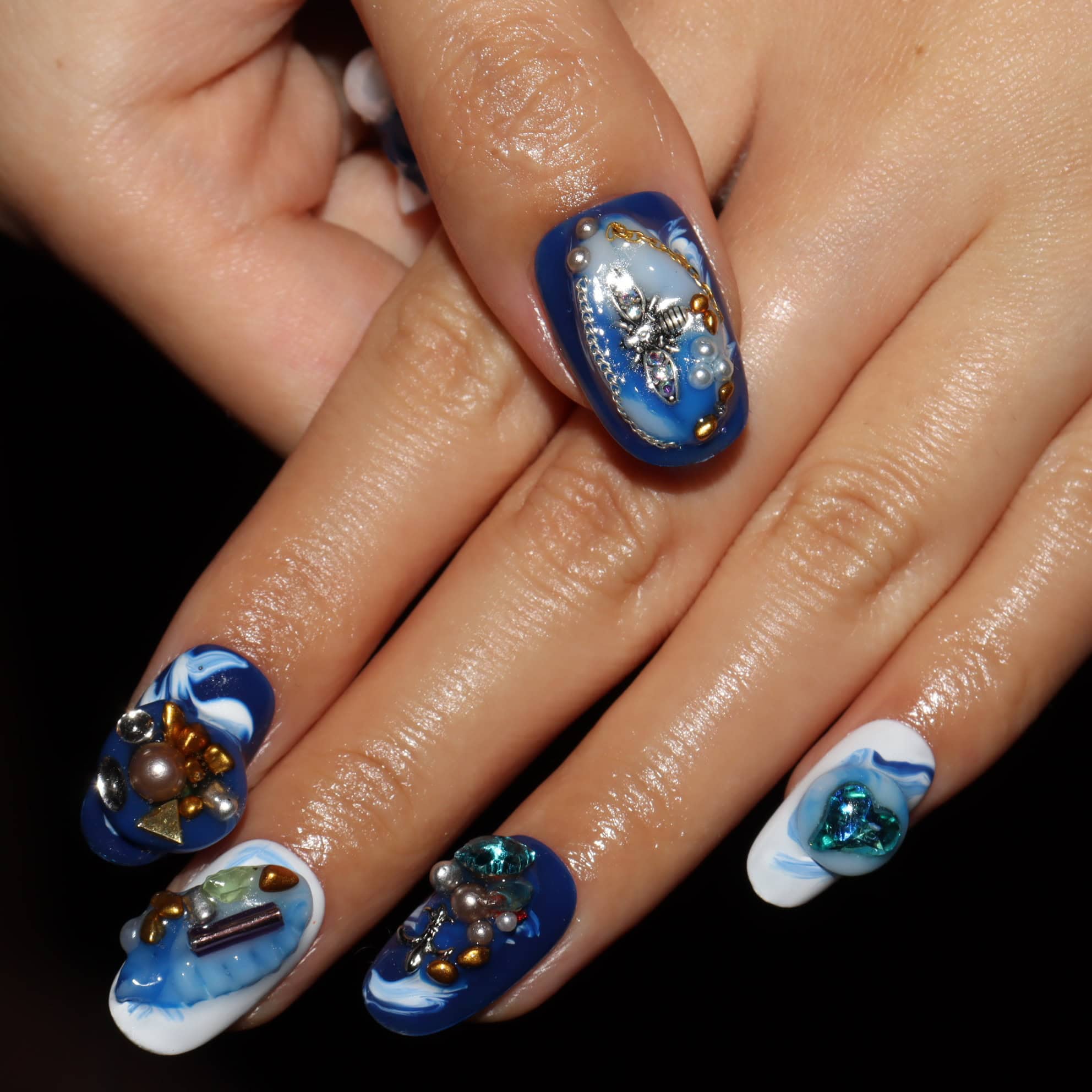 Press on nails 3528