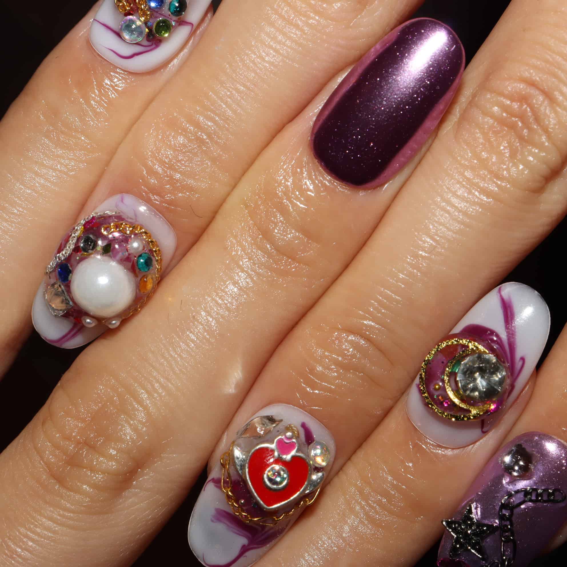 Press on nails 3532
