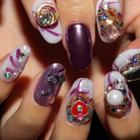Press on nails 3536