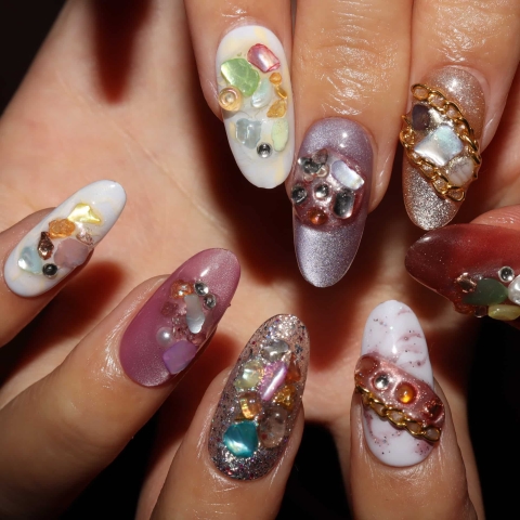 Press on nails 3548