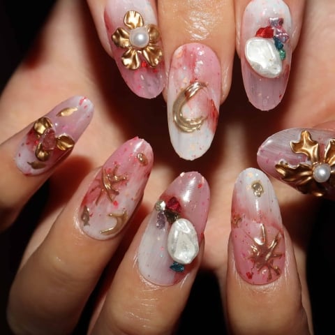 Press on nails 3551