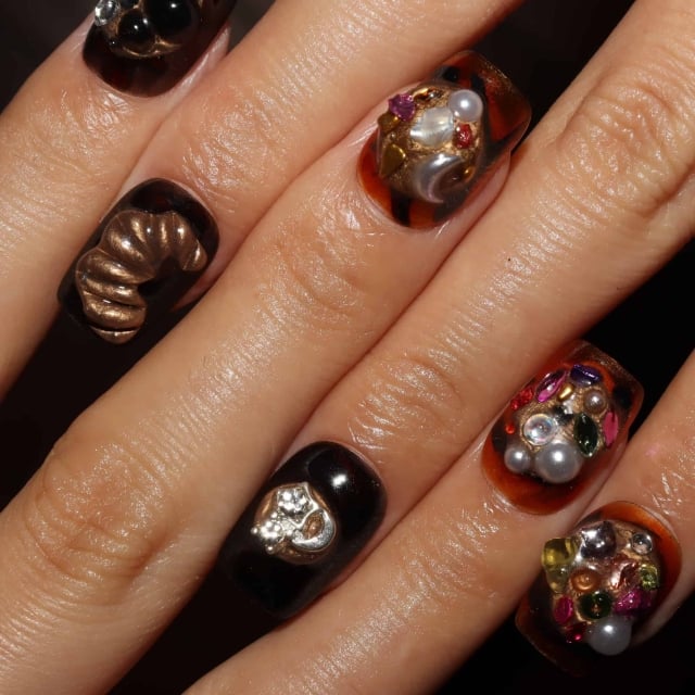 Press on nails 3554