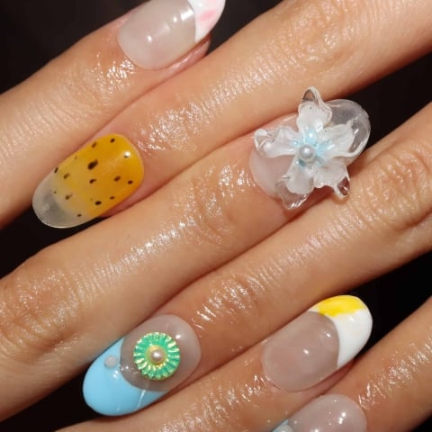 Press on nails 3559