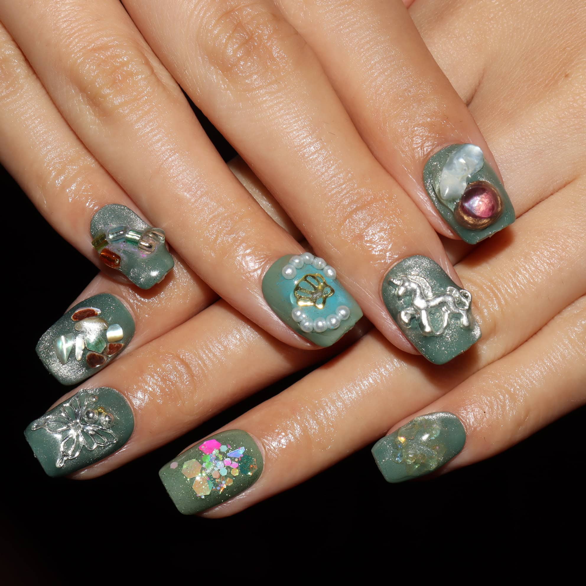 Press on nails 3571