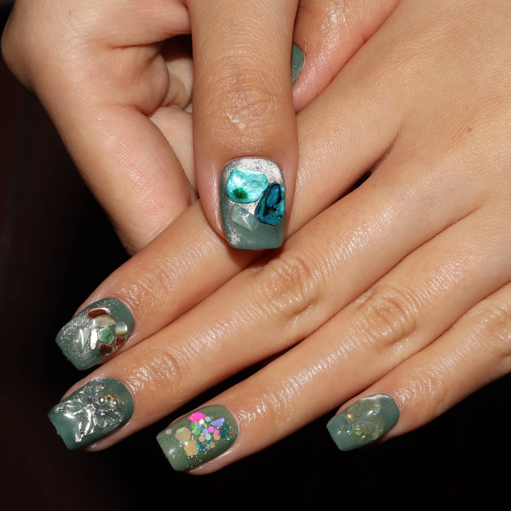 Press on nails 3573