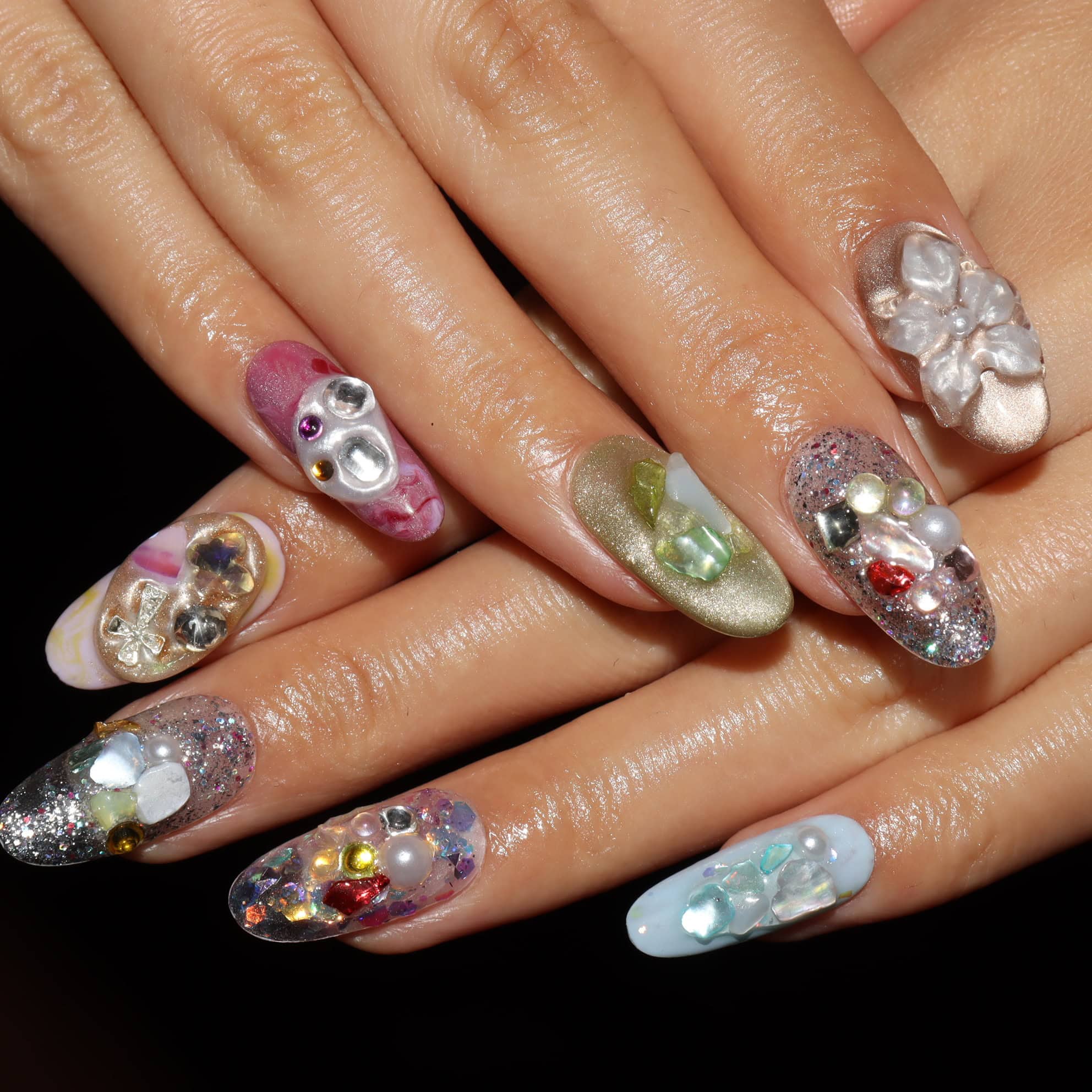 Press on nails 3588