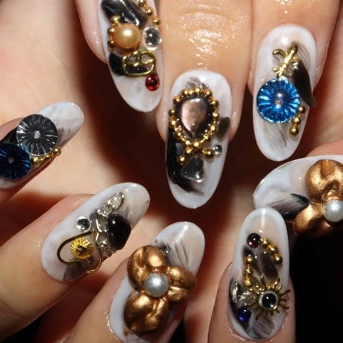 Press on nails 3607