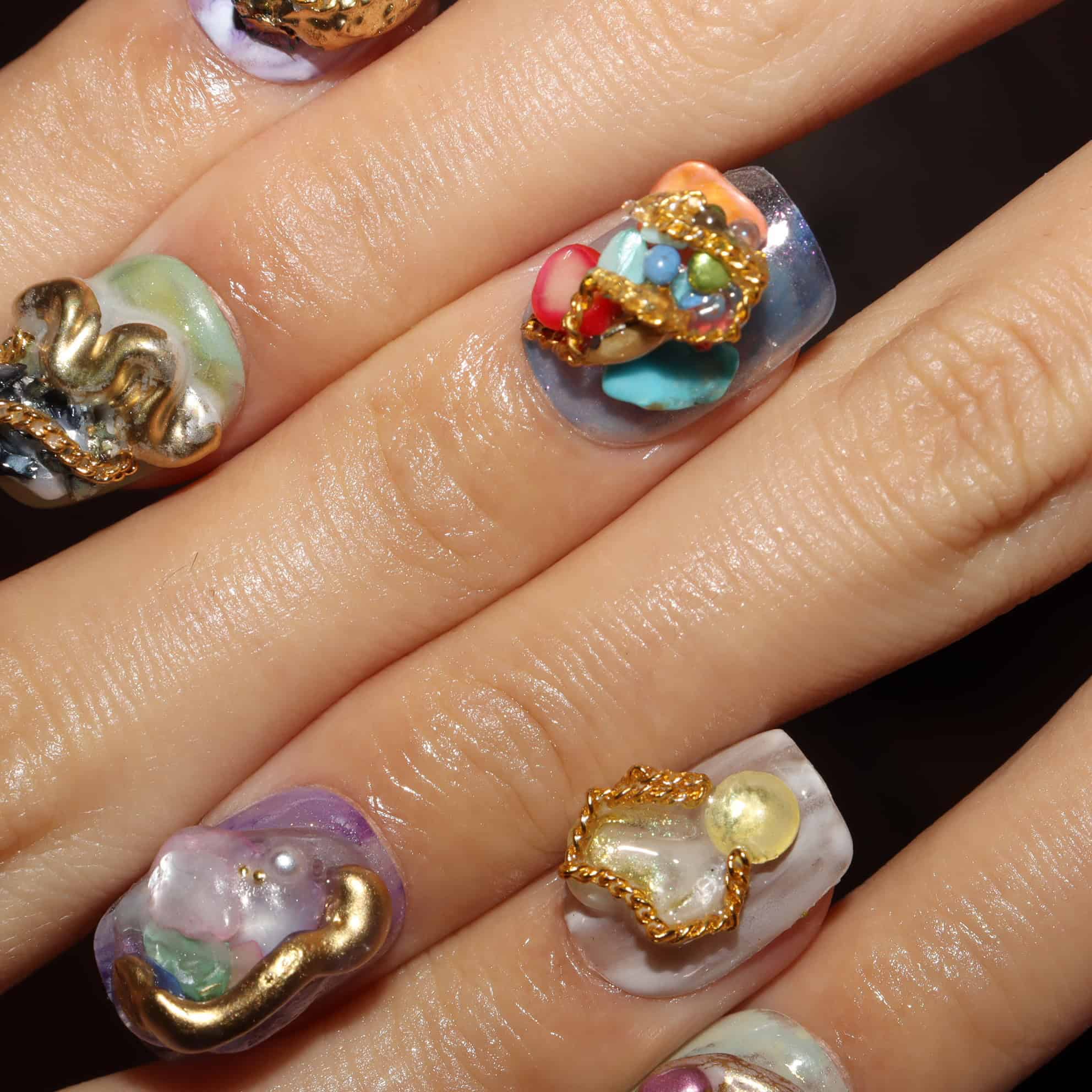 Press on nails 3614