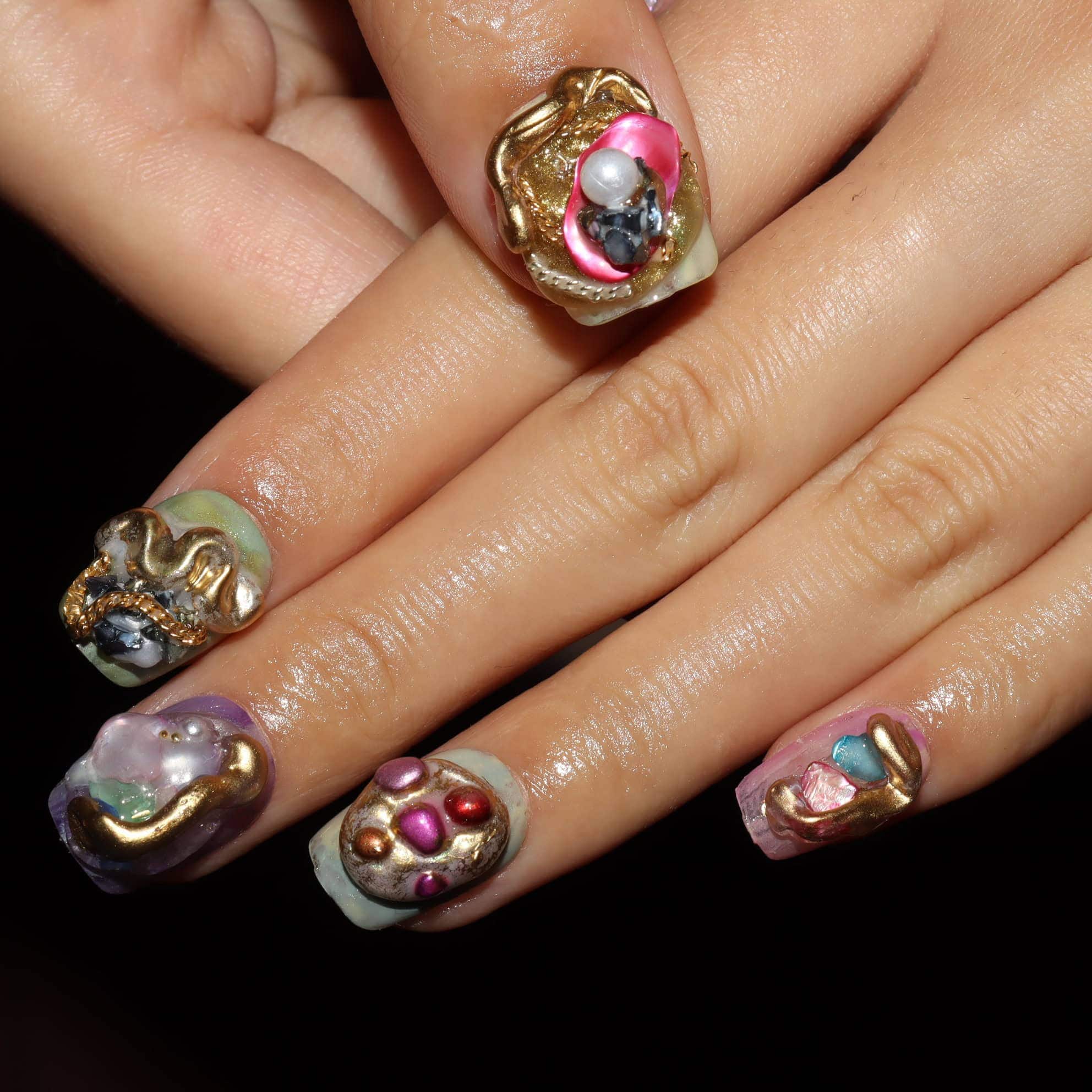 Press on nails 3616