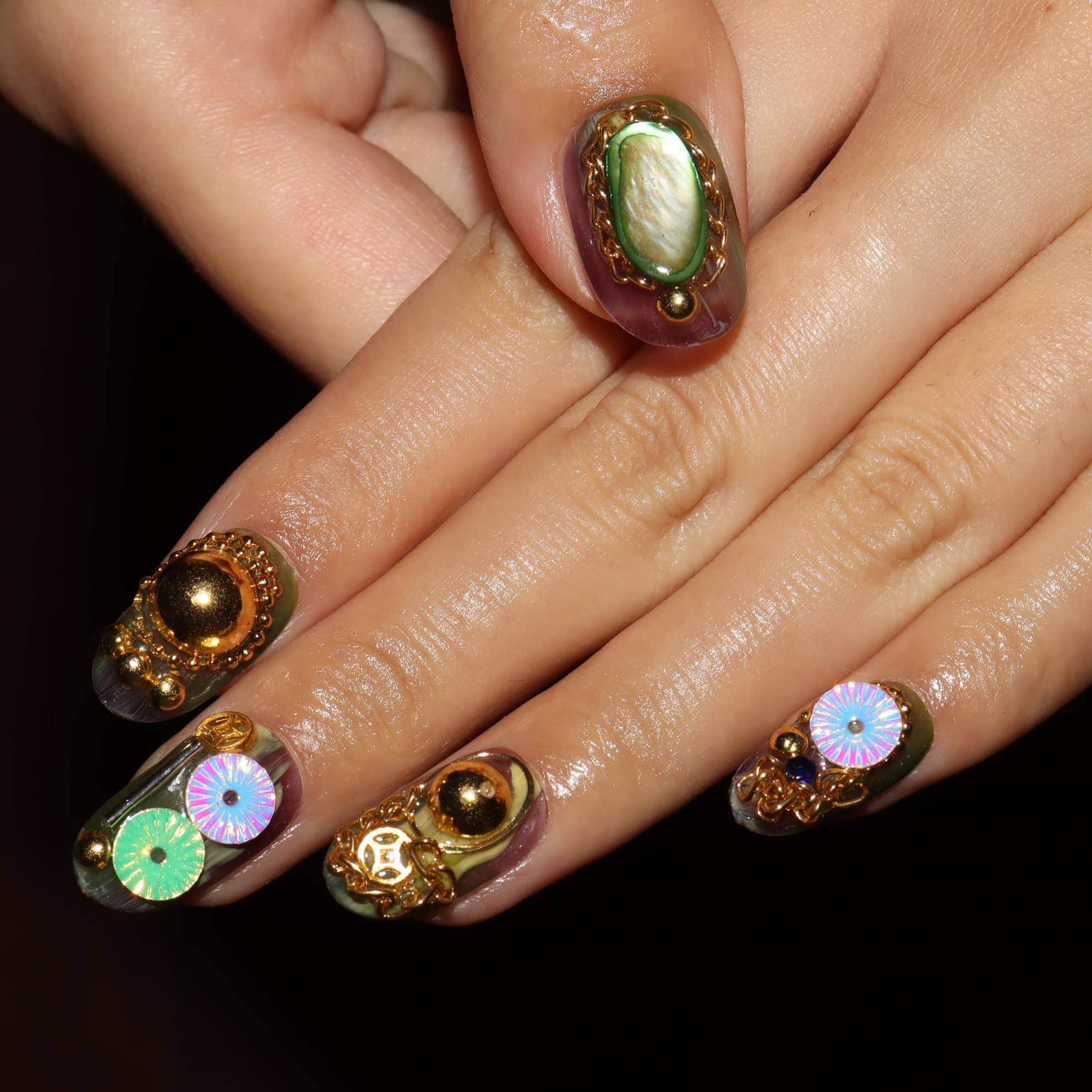 Press on nails 3621