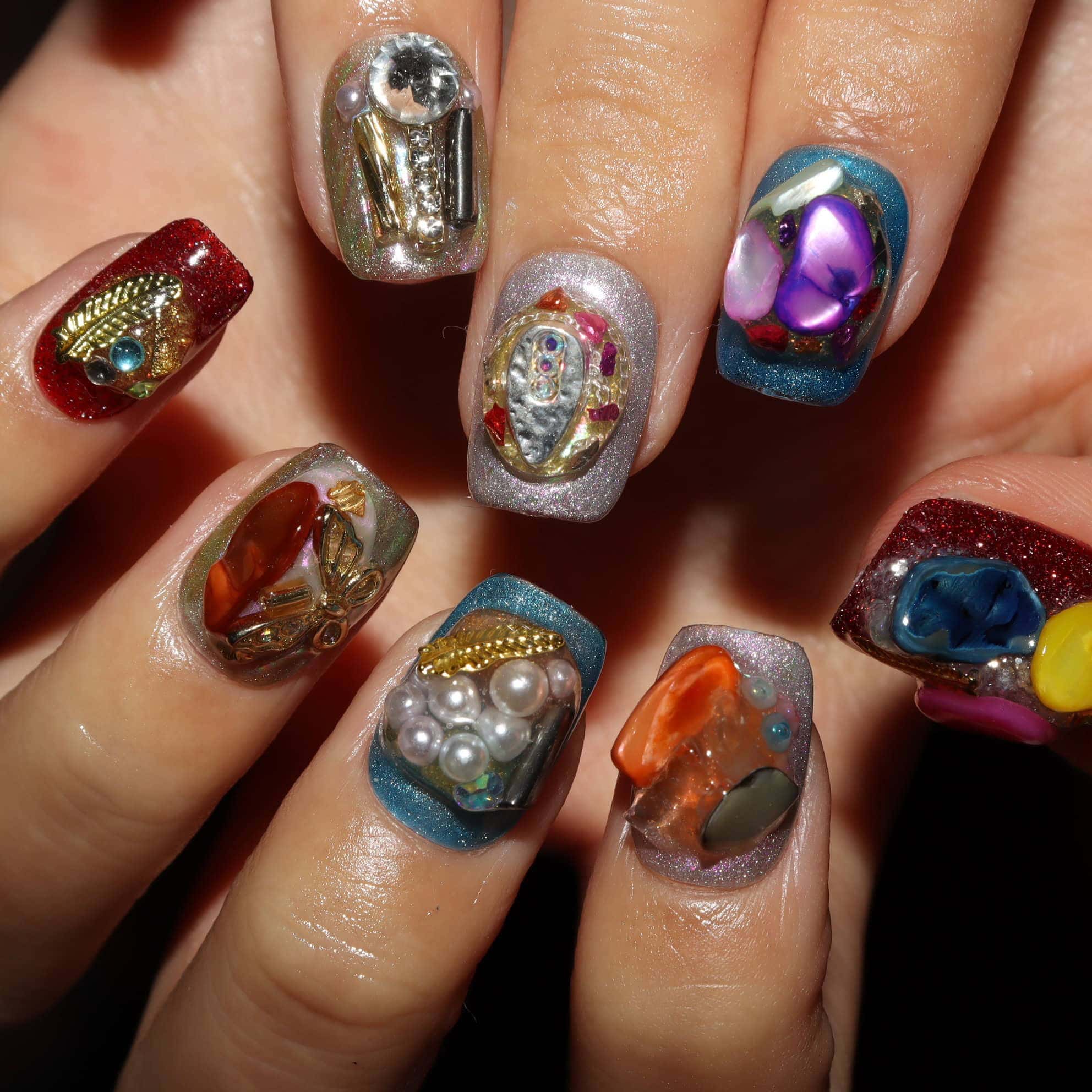 Press on nails 3628