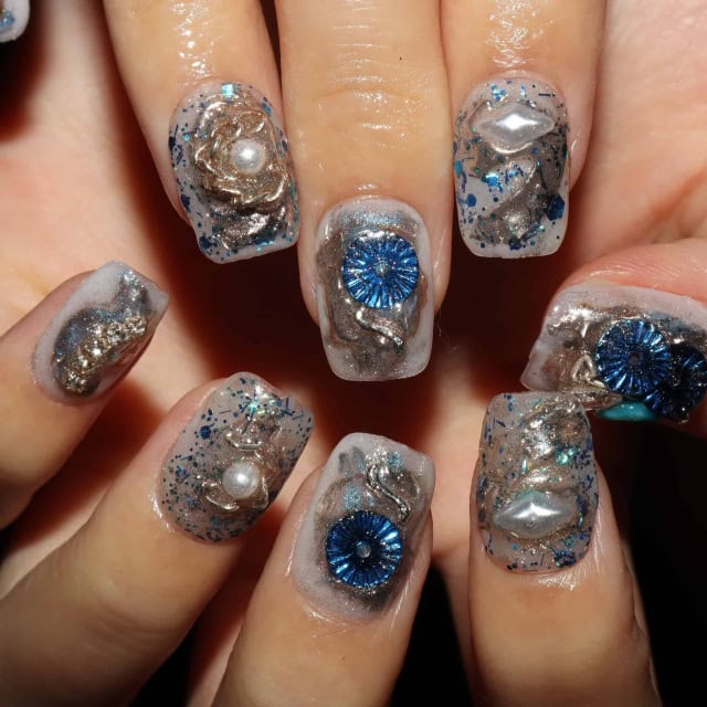 Press on nails 3641
