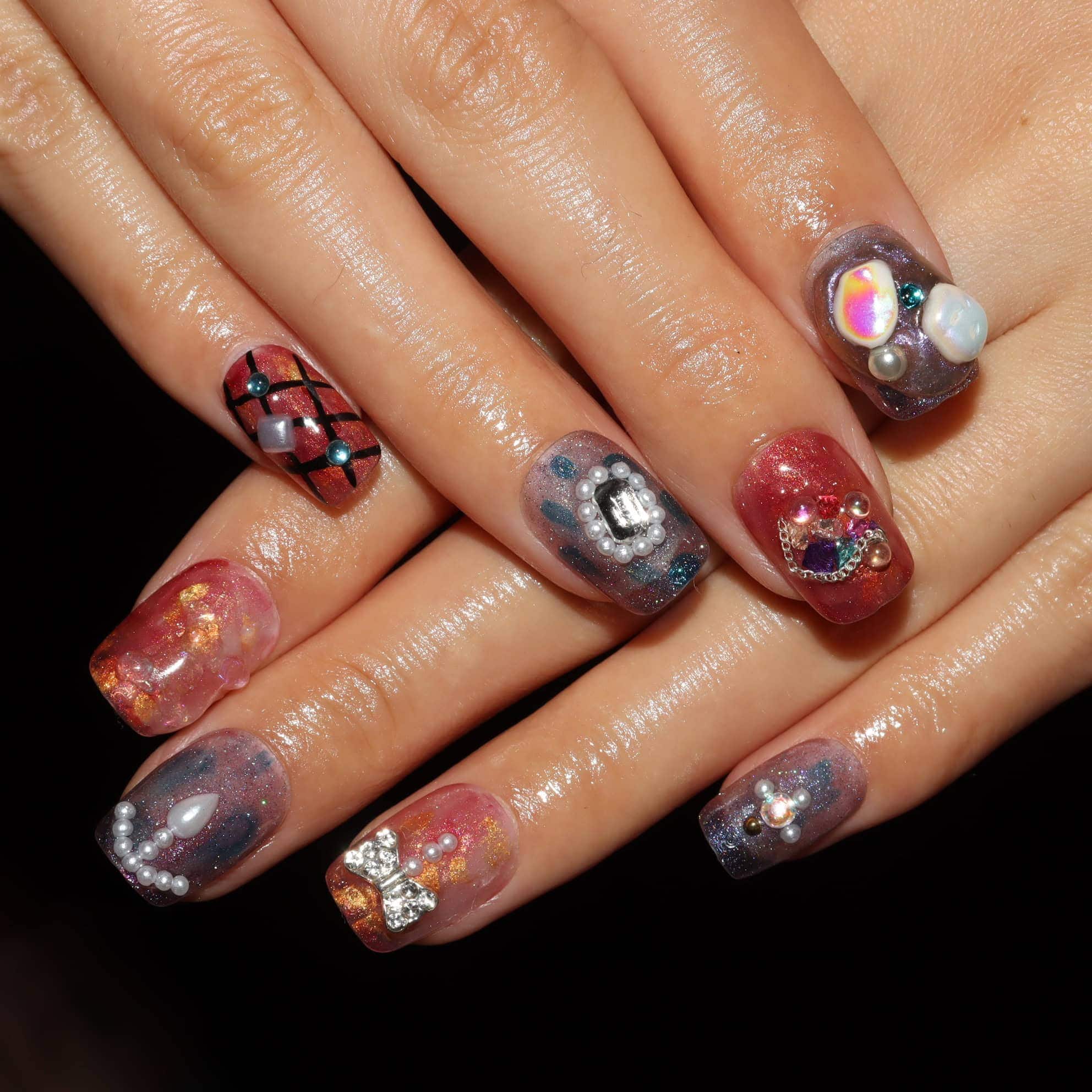 Press on nails 3646