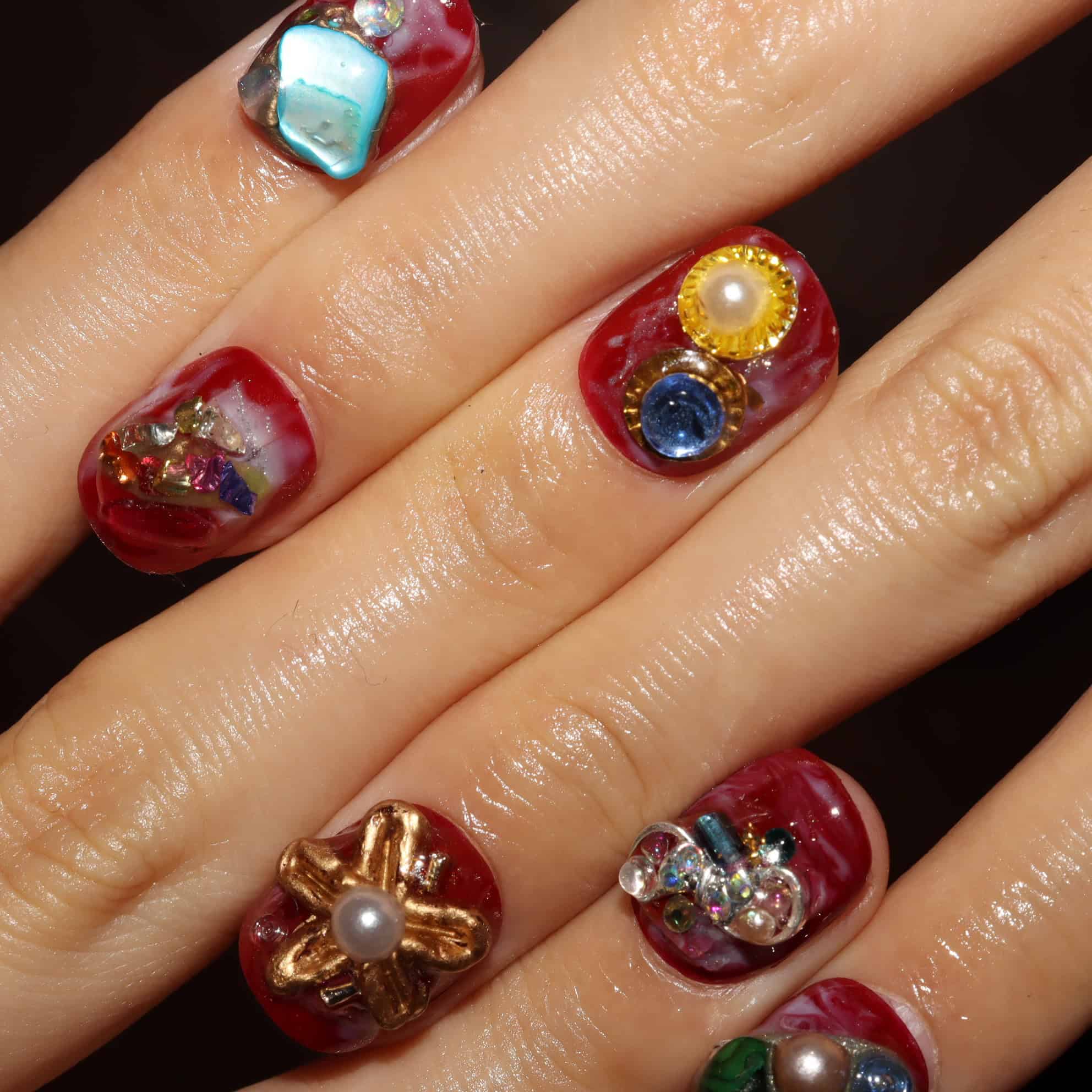 Press on nails 3651