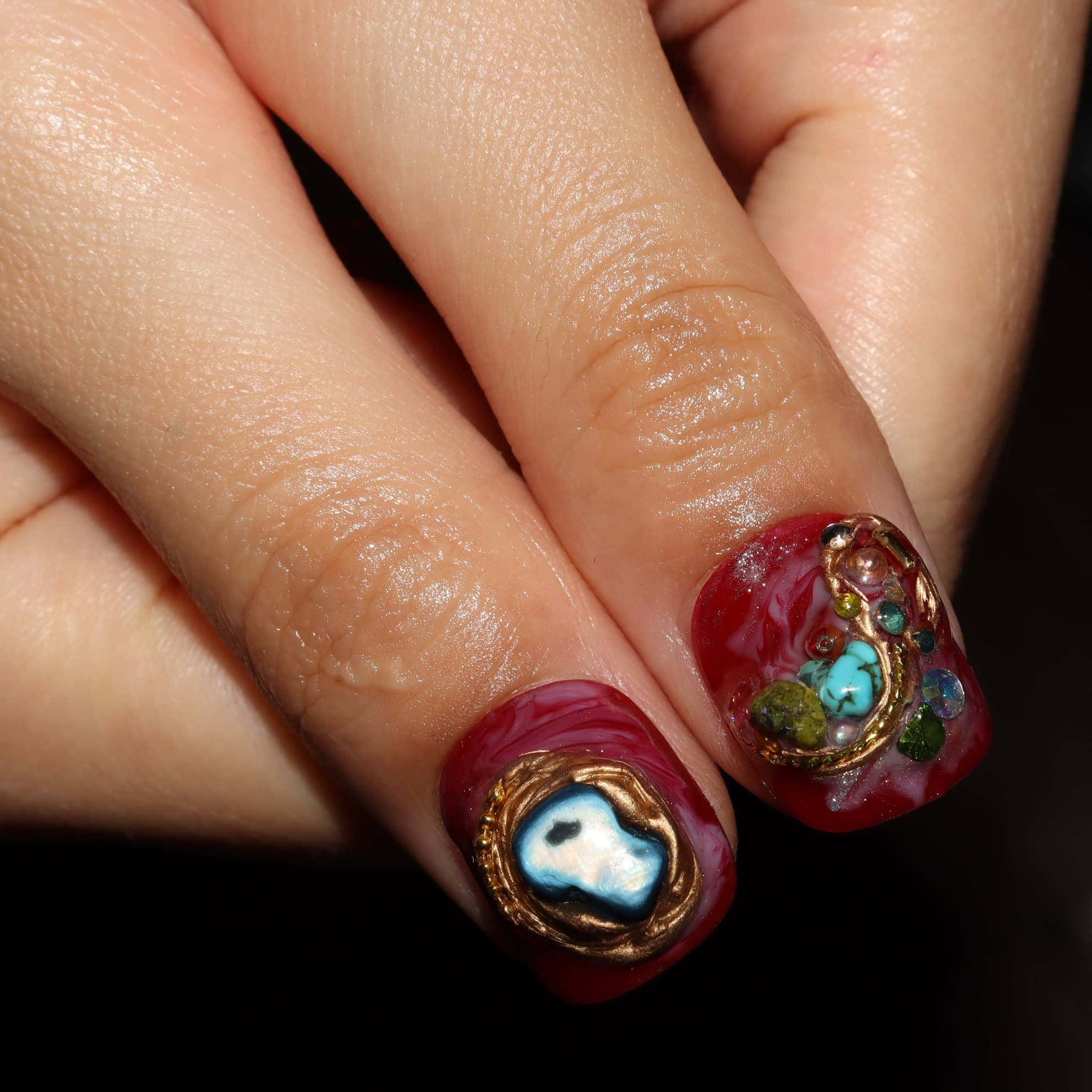 Press on nails 3655