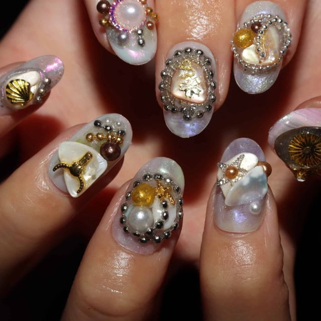 Press on nails 3664