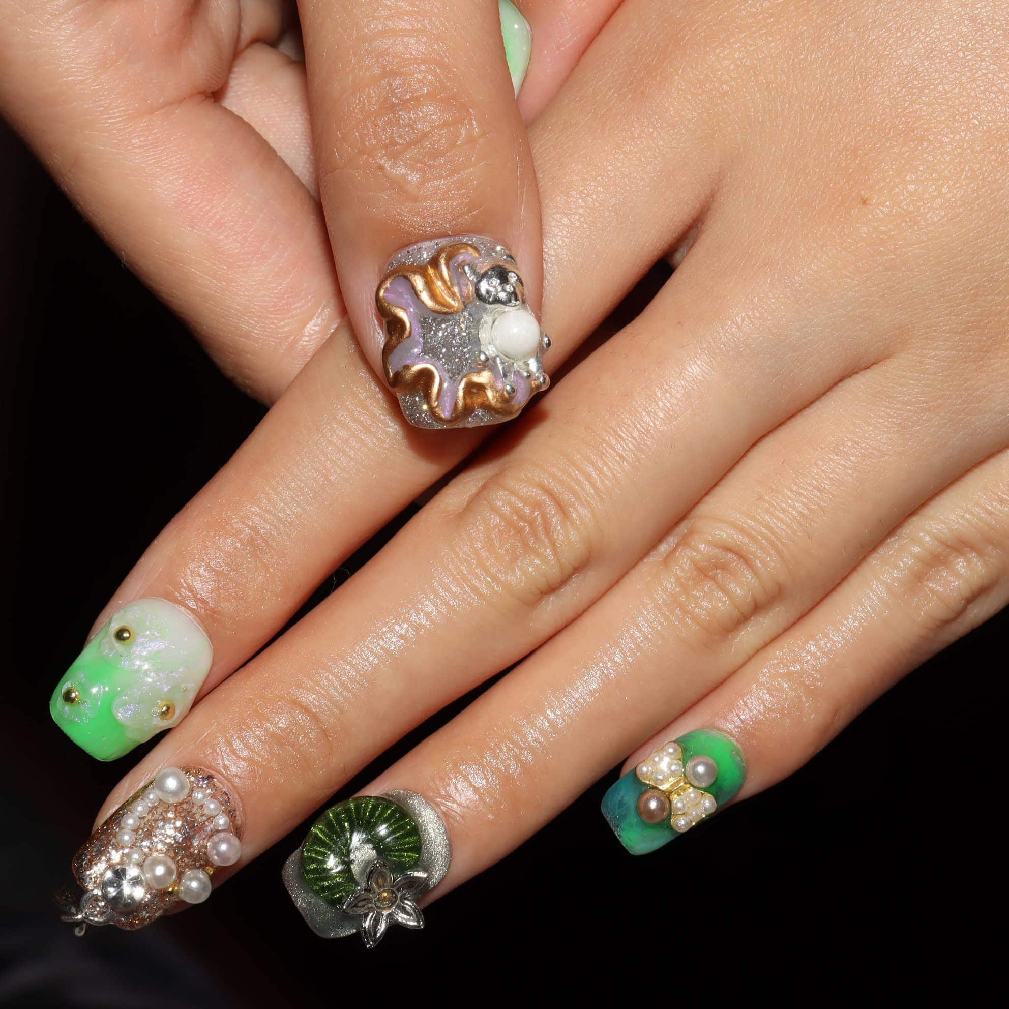 Press on nails 3690