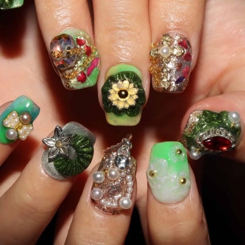Press on nails 3692