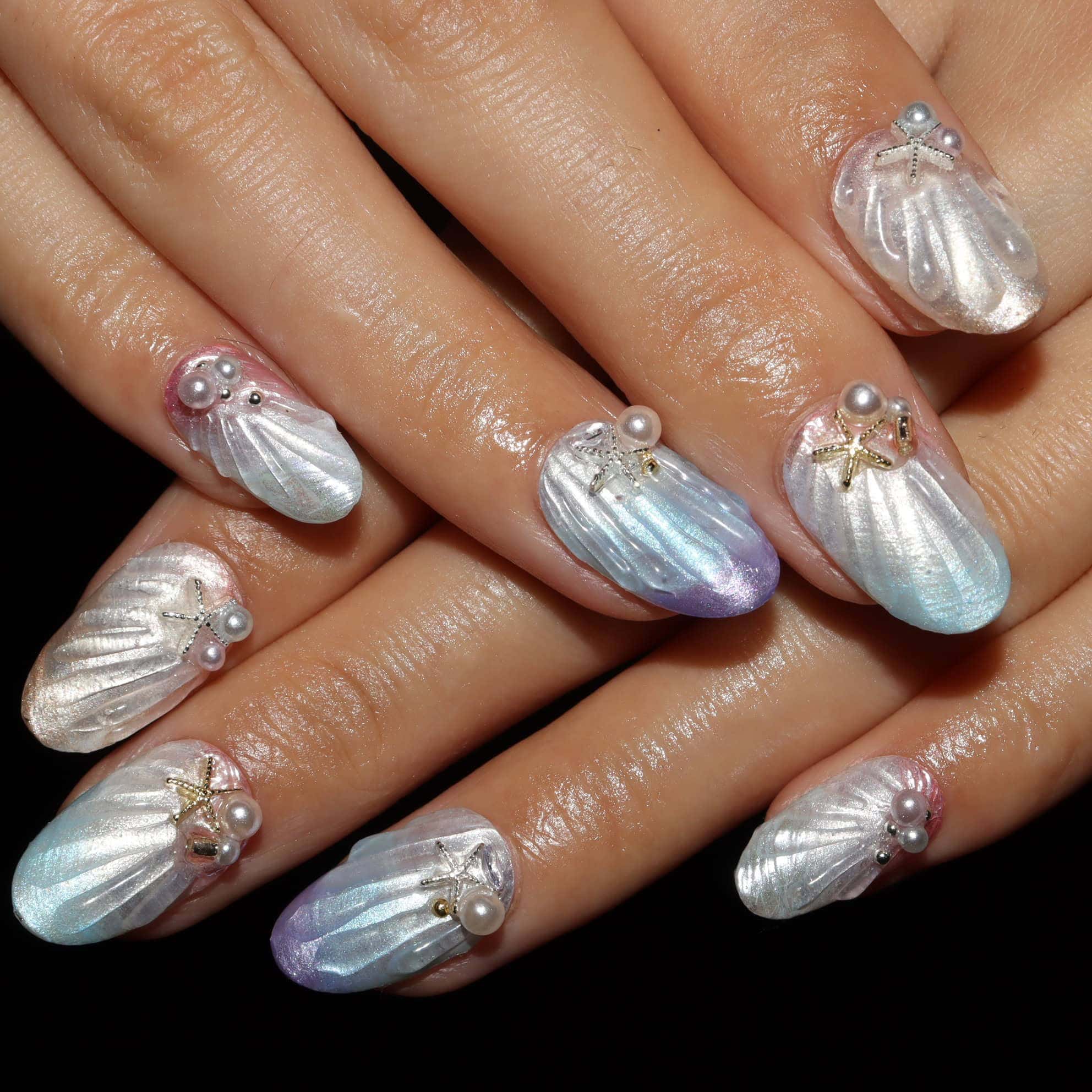 Press on nails 3708