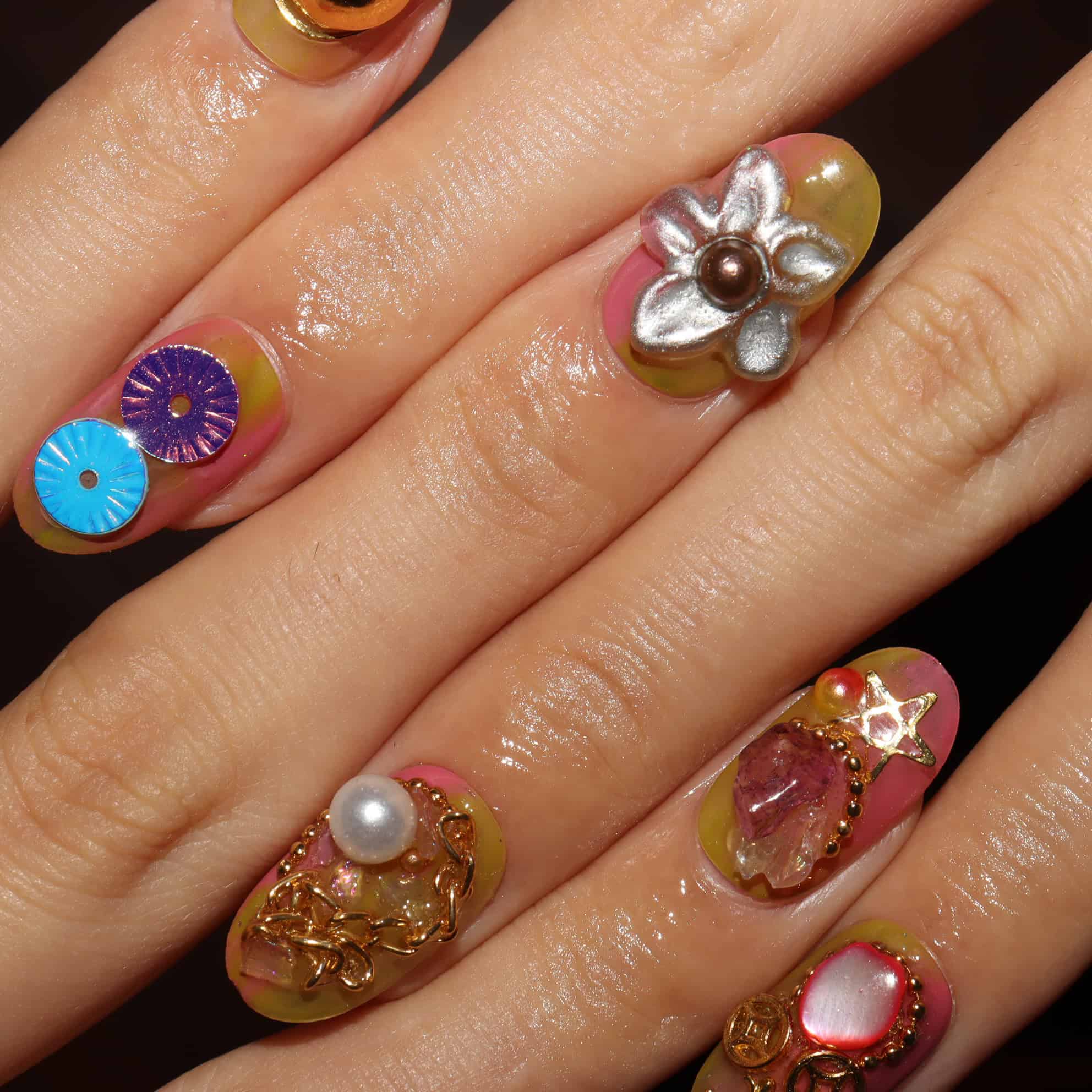 Press on nails 3723