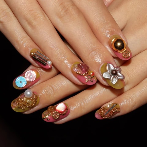 Press on nails 3728