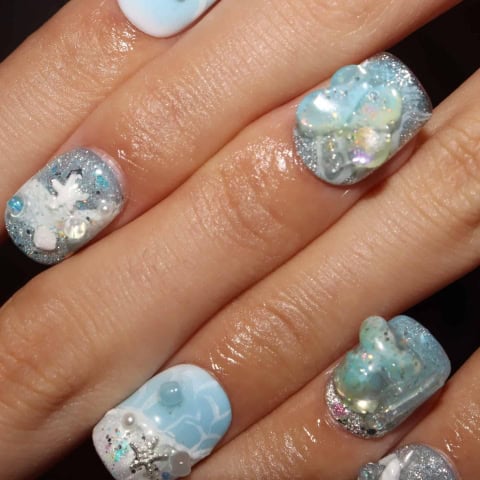 Press on nails 3729