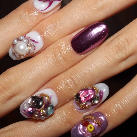 Press on nails 3771