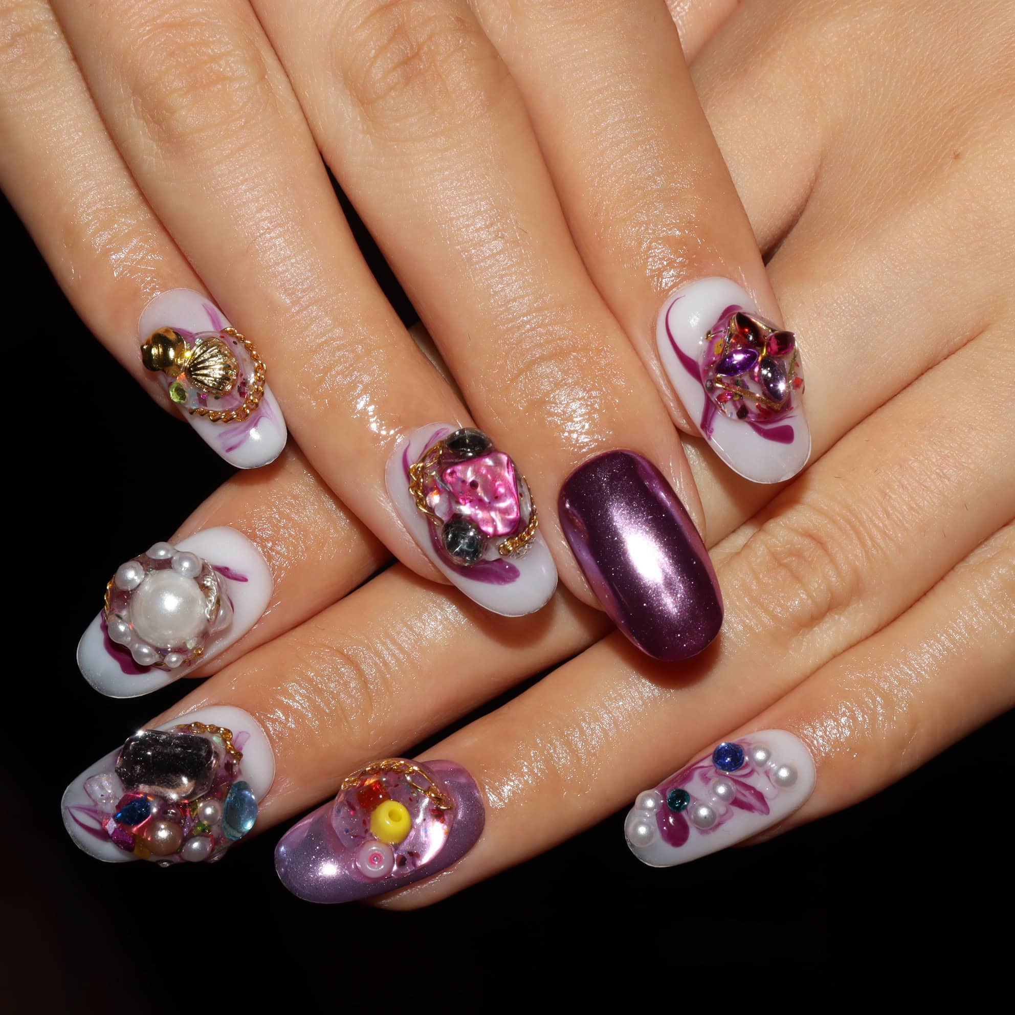 Press on nails 3779
