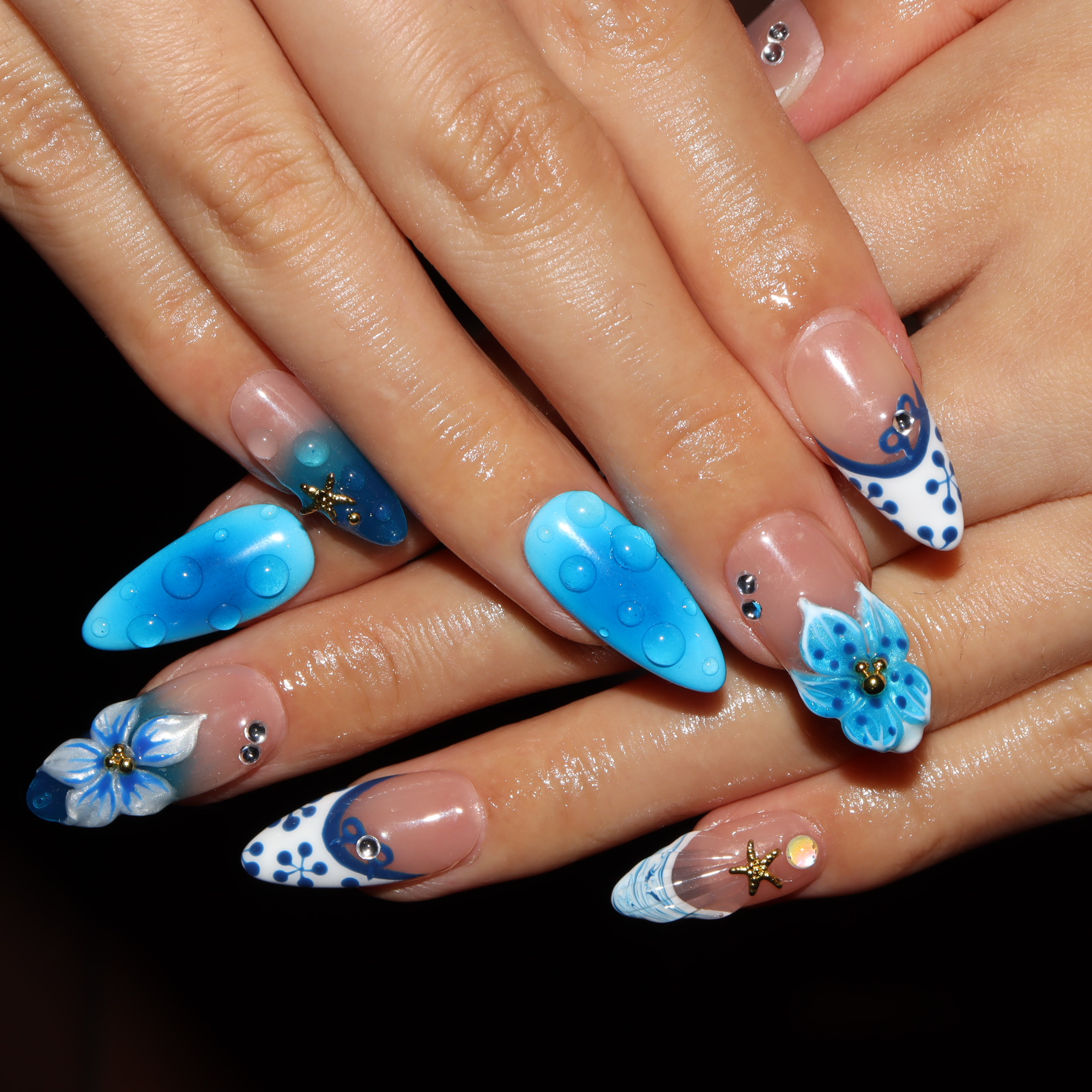 Press on nails 3851