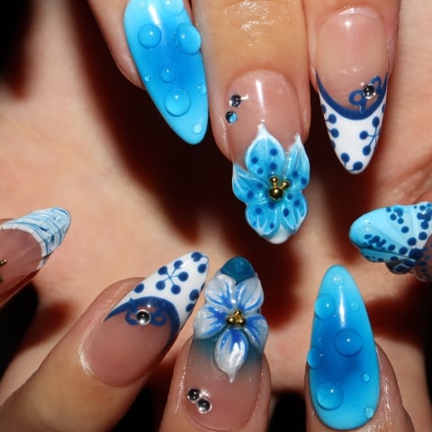 Press on nails 3852
