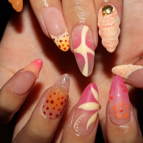 Press on nails 3863