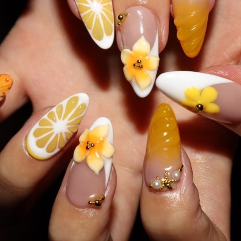 Press on nails 3868